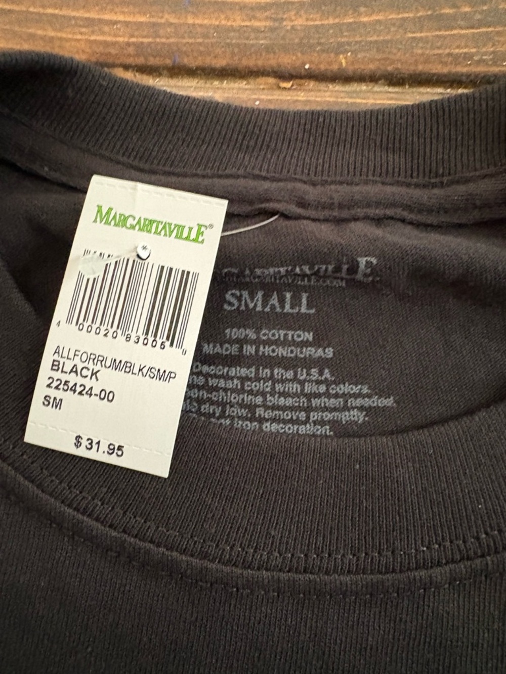 Margaritaville Men's/Womens Logo T-Shirt BRAND NEW! SMALL Black T Pigeon Forge - Picture 4 of 7